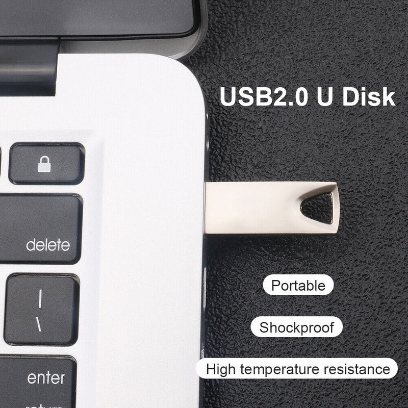USB 2.0 Flash Drive 32GB Pendrive High Speed Thumb Pen Drive with Keychain