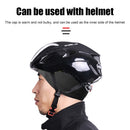 Quick Dry Helmet Cycling Cap Anti-UV Anti-Sweat Sports Hat for Bike (Black)