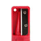 Woodwork Carpenter Pencil Sharpener Narrow Shaver Tool Stationery (Red)
