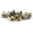 20pcs Copper Car Tire Valve Stem Caps Tyre Valve Dustproof Caps for Automob