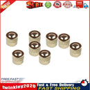 8pcs Copper Car Tire Valve Stem Air Caps Wheel Tyre Valve Caps Dust Covers Newly