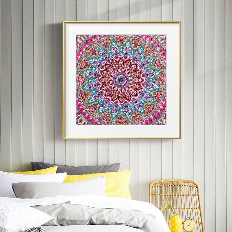 Datura Flower 5D DIY Part Drill Diamond Painting Rhinestone Picture Home Decor