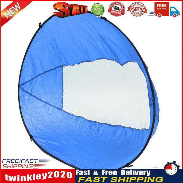 Foldable Kayak Boat Wind Sail Surfing Kayak Downwind Wind Paddle (Blue) Newly