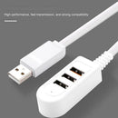 High Speed 4 Port USB2.0 Multi HUB Splitter Expansion Desktop T1H E8L1 PC C6W0