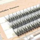 Eyelashes Individual Eyelashes Mixed 2 Styles Eyelashes A Shape&Fish Tails