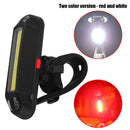 LED Mountain Bicycle Taillight Night Ridding Rear Lights (Red White Light) Newly