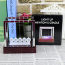 Luminous Newton Cradle Pendulum Ball Balance Swing Balls Decompression Toys