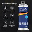 A&B Caster Glue Industrial Heat Resistance Cold Weld Metal Fast Paste D9I9