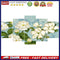 5pcs 5D DIY Full Drill Diamond Painting Lotus Cross Stitch Kits Home Wall Dec