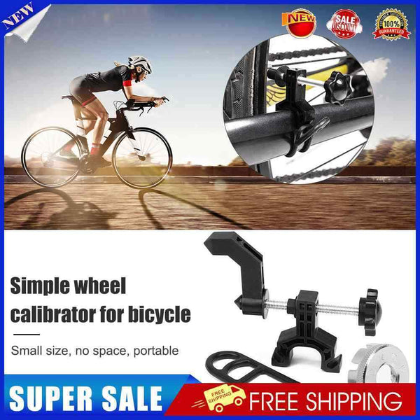 #A Portable Bike Centering Wheel Repair Tools with Spoke Wrench Cycling Accessor