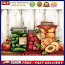Full Round 5D DIY Diamond Painting Kitchen Supplies Embroidery Cross Stitch Arts