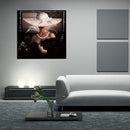 Beauty Lady with Headdress 5D Diamond DIY Painting Kit Home Decor Part Round