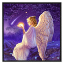 Full Cross Stitch Art Picture 11CT Stamped Angel Girl Embroidery Wall Ornament