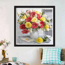 5D DIY Full Drill Diamond Painting Flower Cross Stitch Embroider Needlework