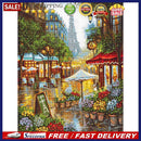 Full Embroidery Stamped Paris Scenery DIY 11CT Cotton Thread Cross Stitch K