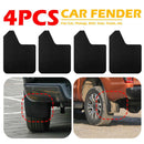 4pcs Car Pickup Truck SUV Front Rear Fender Mud Flaps Splash Guards with Screws