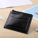 Casual PU Solid Color Money Bag Card Organizer Retro Women Small Coin Purses