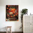 Full Embroidery 3 Beaches Kit Pumpkin Bird Counted 11CT DIY Cross Stitch Artwork