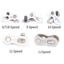 5 Pairs MTB Road Bike Chain Link Connector Chain Joint Buckles (6/7/8S)