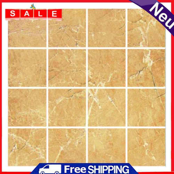 10pcs Wall Tiles Waterproof Stickers Bathroom Kitchen Self Adhesive Toilet Decor