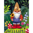Land Elf Cartoon Full Diamond Painting Round Rhinestone for Decoration (B4705