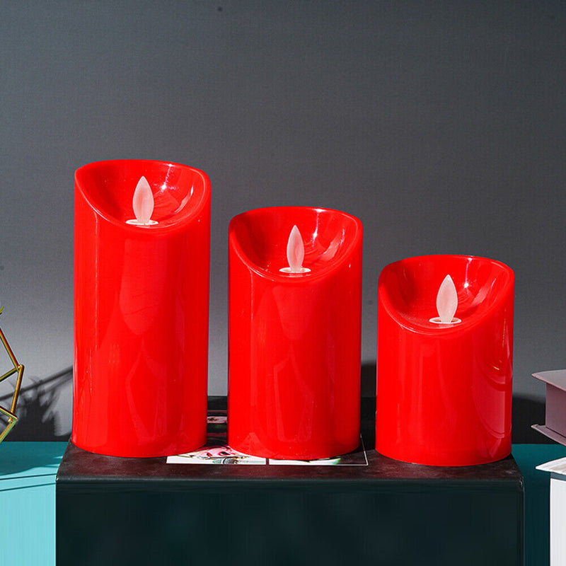 Flameless Decorative Candle Lights Lightweight Electric Candle Safety Home Decor
