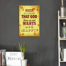 Retro Crazy Letter Metal Plate Painting Bar Tin Plaques Wall Sign (8027-12)