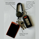 Rope Anti Lost Lanyard Clip Key Ring Badge Reel Clip ID Card Holder Keychain