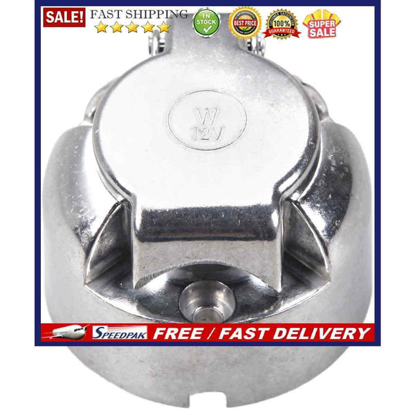 7-Pin Connector Trailer Round Wiring Socket Towbar Towing Car Accrssories