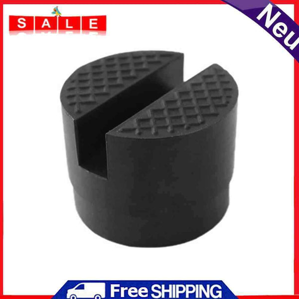 Shock Absorbing Car Lift Jack Rubber Stand Block Floor Slotted Jacking Pads