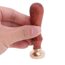Retro Wax Stamp Wood Handle DIY Scrapbooking Envelope Sealing Stamp Seal(A)