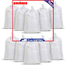White Empty Sandbags Woven Polypropylene Heavy Duty Sandbags for Flooding 10Bag
