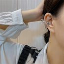 Sparkling Wedding Earrings Angel Wings Ear Cuff Ear Clip Without Piercing