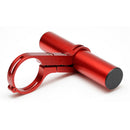 Bike Handlebar Extender Aluminum Alloy Bicycle Bracket Light Holder (Red) Newly