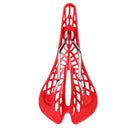 Plastic Bike Hollow Saddle Seat Cushion for Outdoor MTB Bike Cycling (Red) Newly