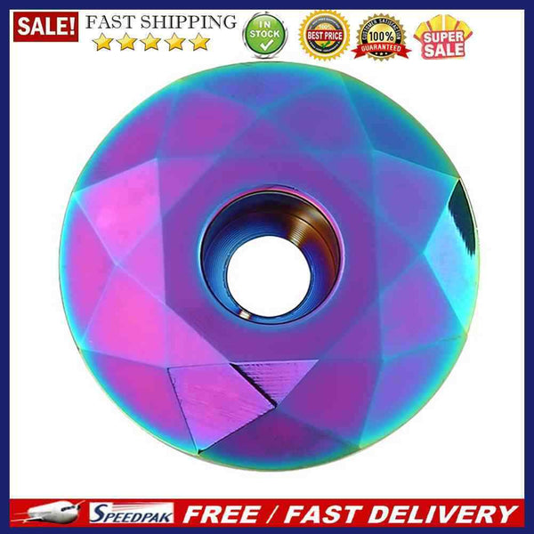 Mountain Bike Head Parts Top Cap Stem Cover Headset Top Cap Cycling Accesso