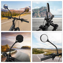Bicycle Handlebar Rearview Mirror Adjustable Wide Range Back Sight Reflector