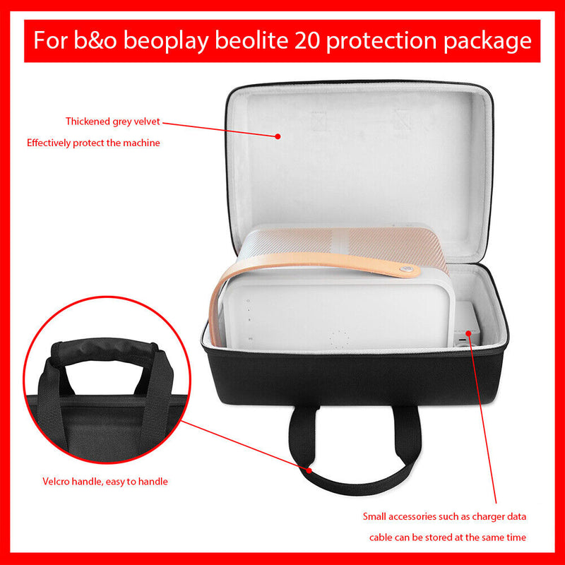 Wireless Bluetooth-compatible Speaker Carrying Bags for B O Beoplay Beolit 20