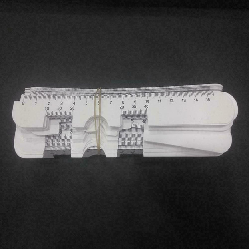 1*, Spectacle Accessories: Pupil Distance Ruler, Small W0T3 Ruler PD O8Y5
