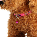 Necktie Adjustable Leash Camo Pet Collar Bell Necklace Kitten Chain Neck Strap