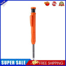Mechanical Woodworking Pencil Carpenter Built-in Sharpener Pens (Orange)