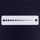 1pc Profession Knitting Needle Gauge Plastic inch cm Ruler Home Sewing Tool