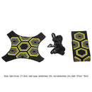 Adjustable Football Kick Trainer Soccer Ball Training Equipment (Yellow) Newly