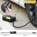 12V Portable Digital Display Car Air Inflatable Pump Bicycle Car Tyre Inflator