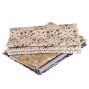 7x DIY Cotton Printed Cloth Sewing Quilting Fabrics for Patchwork Needlework