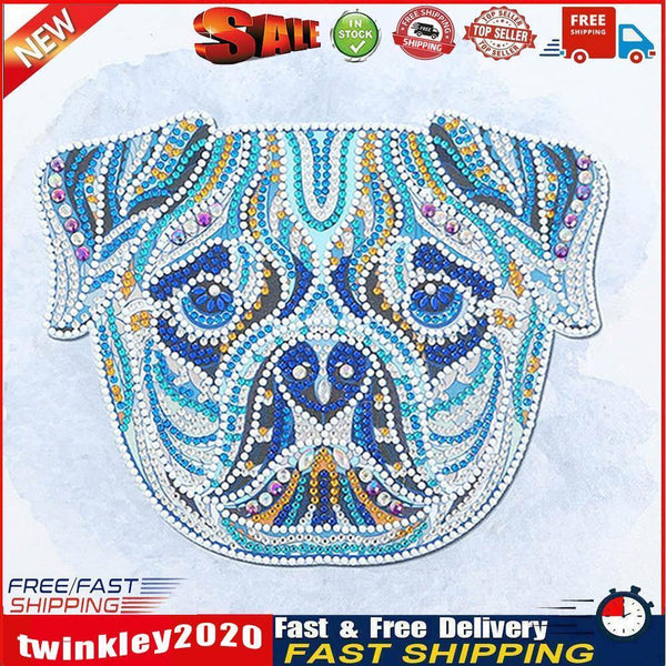 Part Drill Luminous Special Shaped DIY Dog 5D Diamond Painting (DZ518) Newly