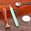 Retro Wax Stick DIY Paint Seal Stamp for Letter Invitations (Grass Green)