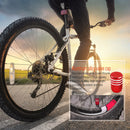 4pcs/set Aluminum Bicycle Moto Car Tires Valve Cover Caps Anti-Dust (Red) Newly