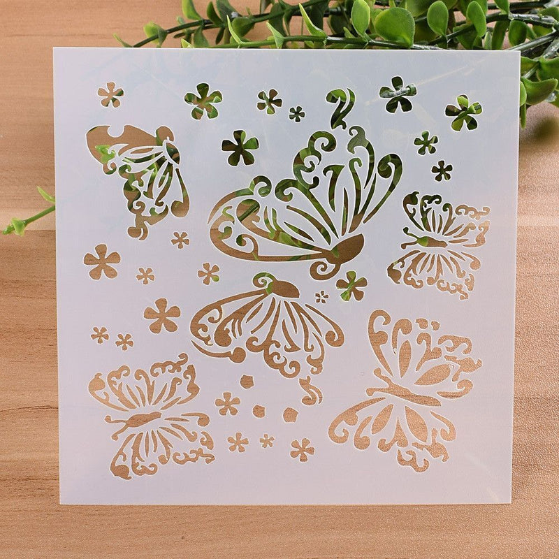 Decorative Scrapbooking Layering Stencils Embossing Template Wall Painting