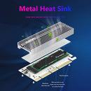 MAIWO M.2 NVME SSD to PCIE 3.0 X16 Adapter LED Expansion Riser Card (KT058)